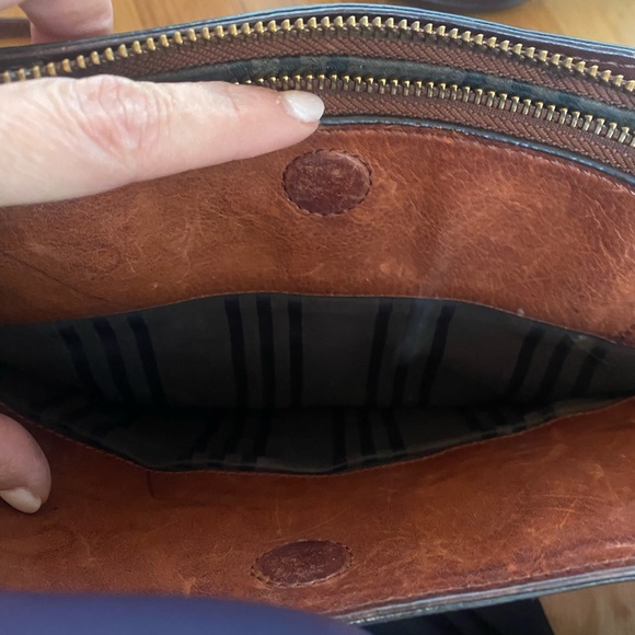 Frye Company cognac booties and purse - Picture 6 of 6